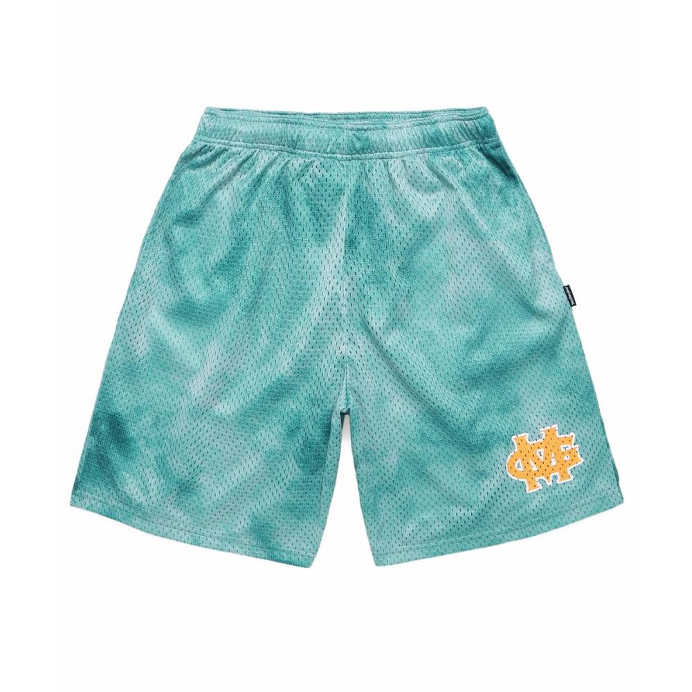 

MAHAGRID WATER DYED MESH SHORT GREENMG2CMMPA62A