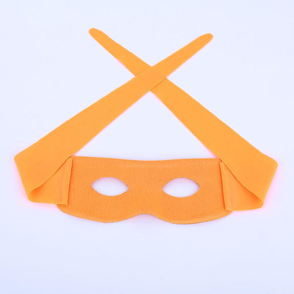 New 4Pcs PVC Ninja Mask For Halloween Cosplay Party Dress-up Accessories