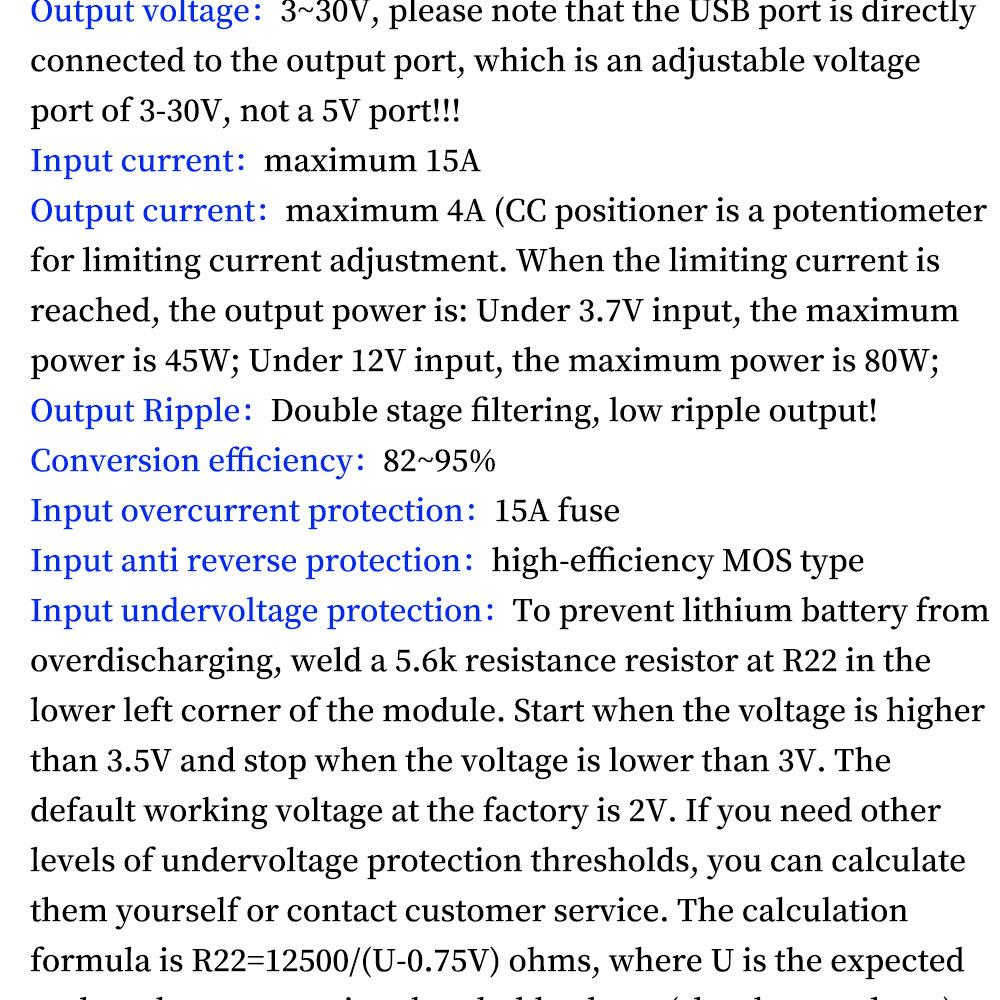1/5/10Pcs DC DC Boost Converter 2-24V to 3-30V 4A 80W CC CV Regulated Power Supply Module 3.7V 6V 9V 12V USB