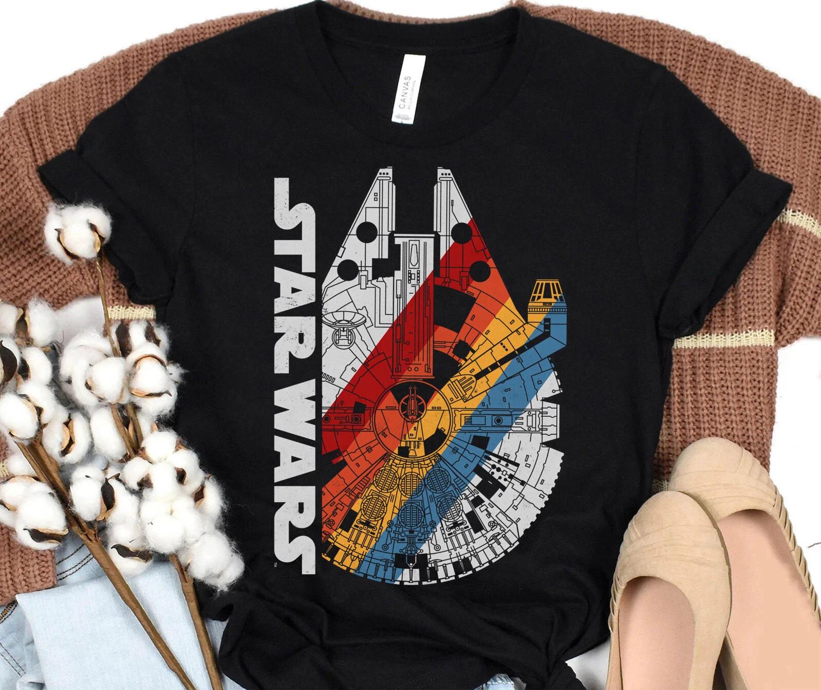 Star Wars Millennium Falcon Wears Retro Shirt Unisex Adult Kid Shirt 52163 XL