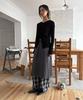 Daiaegeuneol Low Rise Midi Skirt (Grey)