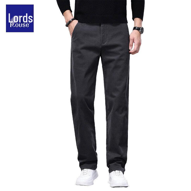 Men's Casual Straight-Leg Comfort Trousers