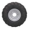 145 70 6 145x70 6 Tire Rubber Aluminum Alloy Anti Slip Explosion Proof 6 Inch Wheel Tire with Rim for ATV UTV