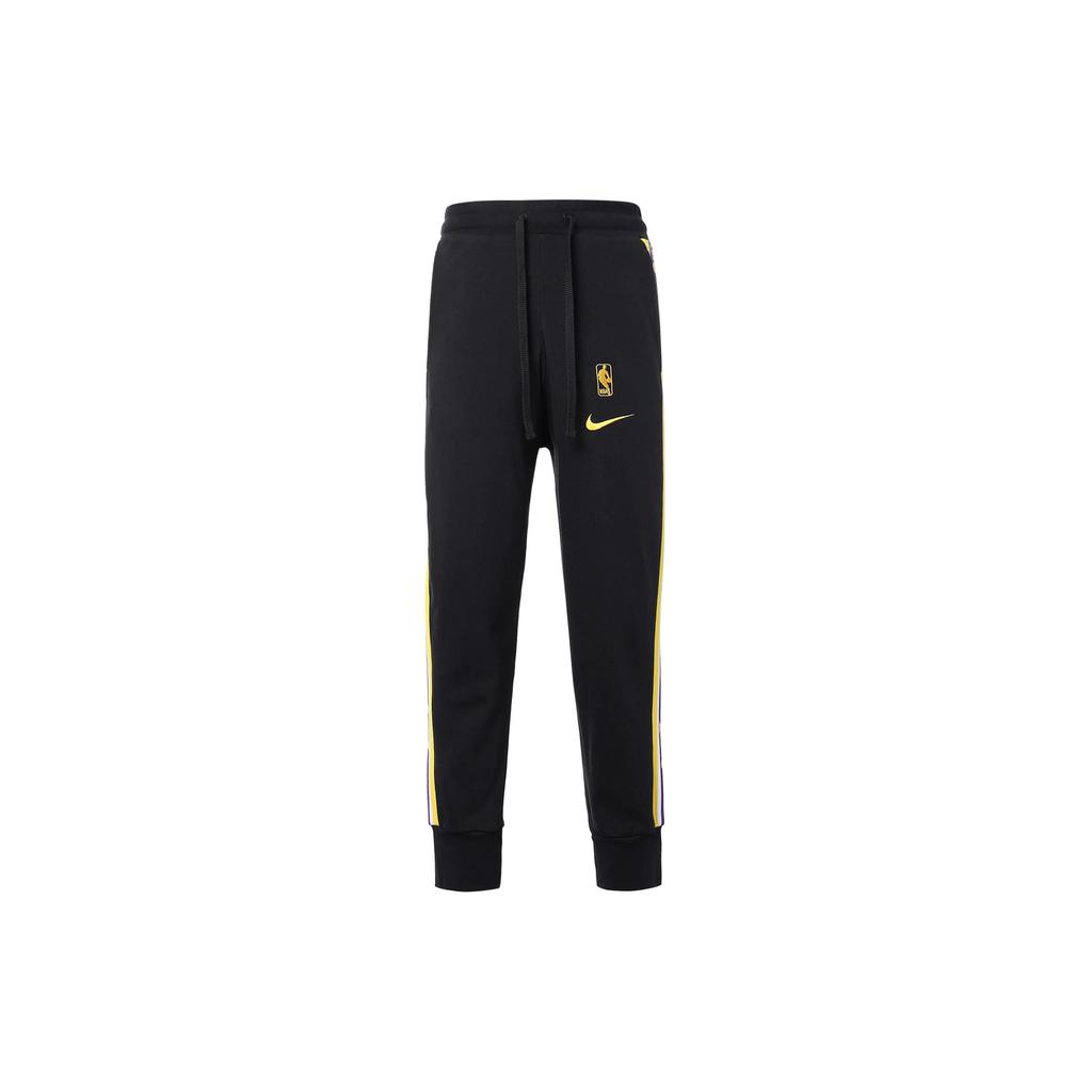 Nike Sweatpants Lakers Team Men's Black (Unisex) Knitted Sweatpants CJ7125 010