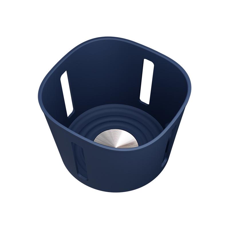 Zeekr 9X Three-Row Silicone Water Cup Holder: Anti-Scratch, Anti-Slip Rear Protection Accessory