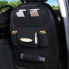 Multi-functional Car Rear Seat Storage Bags Felt Anti-kick Pad Durable Storage Pockets  Universal