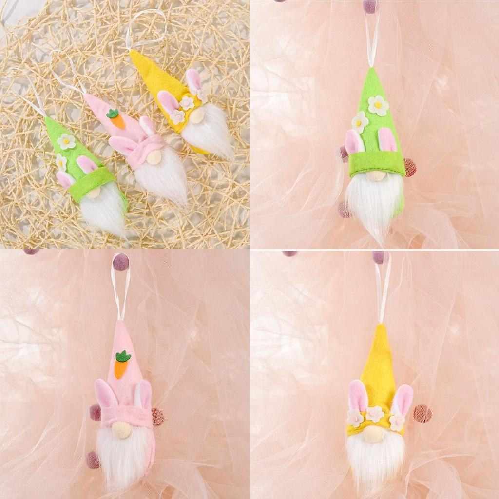 Doll Easter Faceless Pendant With Rabbit Ear Decoration For Celebrations Holiday