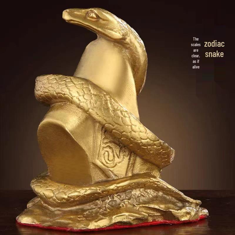 Chinese Zodiac Bronze Brass Ornaments: Rat, Ox, Tiger, Rabbit, Dragon, Snake, Horse, Sheep, Monkey, Rooster, Dog, Pig Crafts
