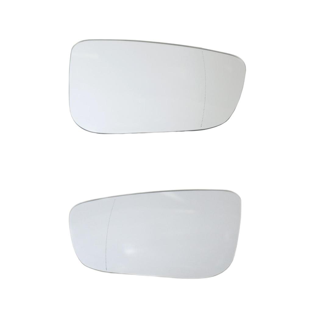 Car Wing Mirror Glass Heating Function Aspherical Waterproof 30 G31 Replacement White