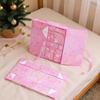 Countdown To Christmas Candy Box Refillable Foldable 24-Day Christmas Count-Down For Kids Teen Adult Men Women Boys Girls