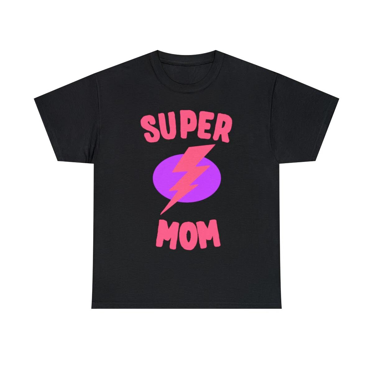 Super Mom Mother s Day Graphic Tee Shirt, S-5XL 4XL
