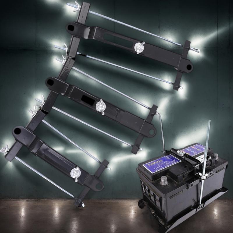 1Pcs 19/23/27cm Universal Battery Fixed Bracket Adjustable Car Battery Holder Stabilizer Mount Rack DIY Accessories