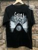 NOVA Popular Camiseta de Algodão Preta de Manga Curta da Banda Gojira Tamanho Único Unissex