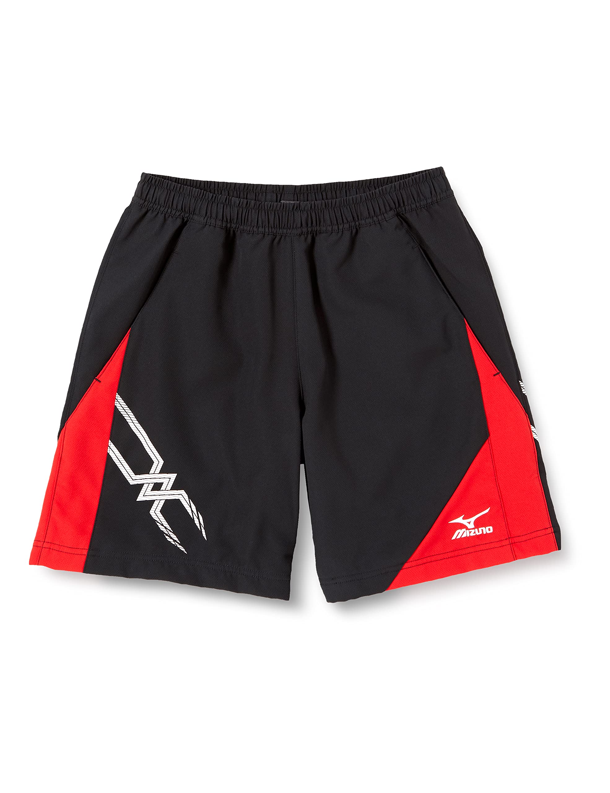 

Tennis Wear Game Sweat Quick 62JB6001 96 XS [Mizuno] Pants, Absorbent, Drying, Dry, Antibacterial, Deodorizing, Badminton, Unisex, Black/Red