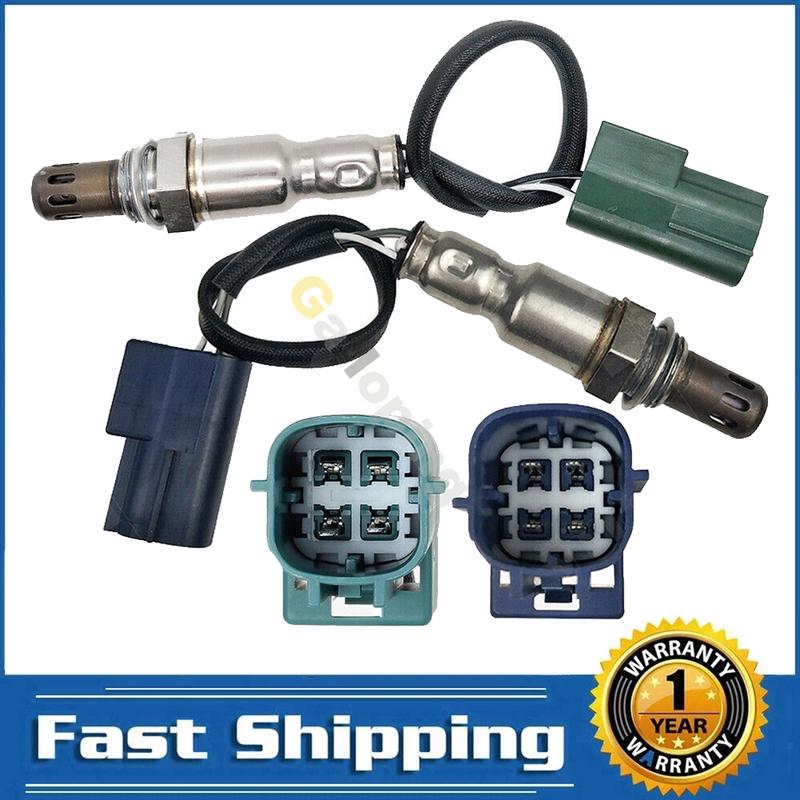2pcs Downstream Oxygen O2 Sensor For 20042005 2006 Nissan Altima Maxima 2004-2009 Nissan Quest 3.5L Rear 4 Wires Lambda