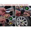 4 stuks 45MM 56MM Schedel Logo Embleem Auto Stickers Accessoires voor Auto Wielnaafdopjes Naafdop Velg Wielnaafdopjes Stofkap Badge Vervangen