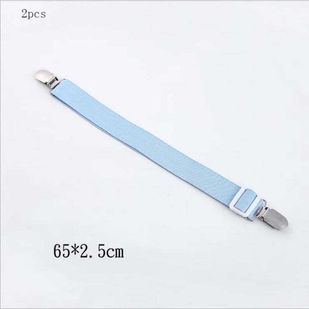 

Organize Gadgets Non-slip Bed Sheet Fixing Clip Adjustable Elastic Bed Sheet Grippers Duckbill Clip Bed Sheet Fasteners Mattress синий