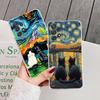 Cat Van Gogh Starry Night Painting Phone Case For Samsung Galaxy A56 A57 A37 A55 A54 A36 A35 A26 A25 A16 A17 A07 A52 A21s Cover