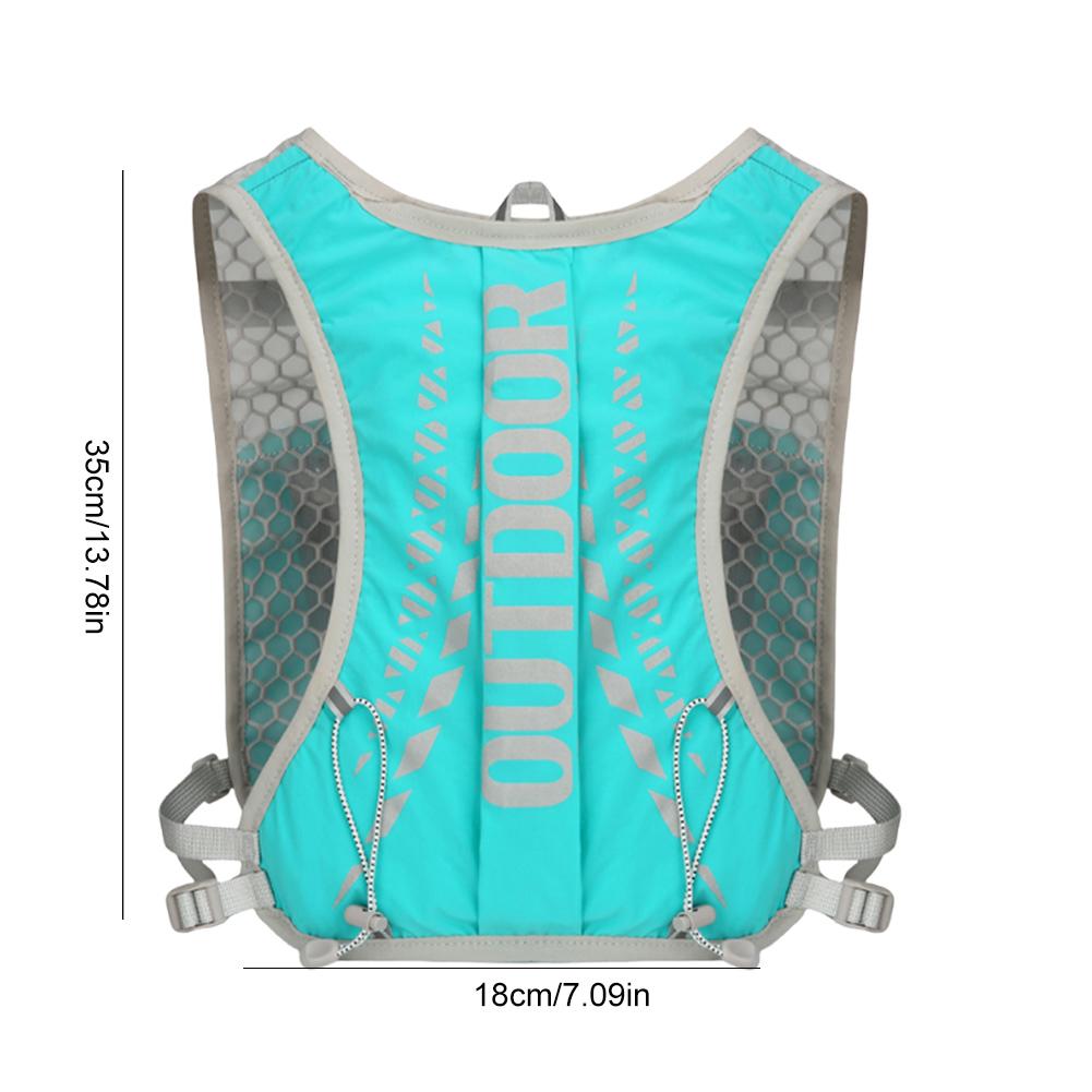 Running Hydrating Vest Backpack Ultralight Hydration Jogging Vest Men Breathable Marathon Bicycle Bag Water Bottle Running Vests