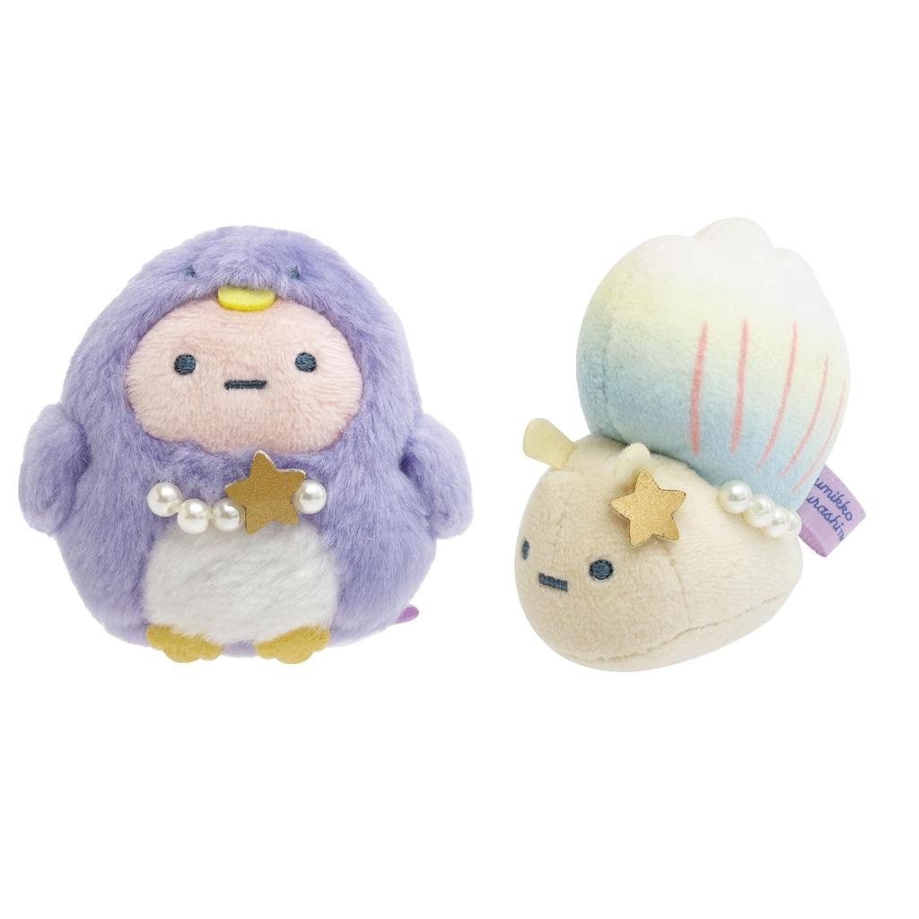 Sumikkogurashi Mini Plush Fake Snail Tapioca Sea Limited Edition Set San-X "Penguin Lagoon" Toy, & Set, Shell, Summer, Cute, Soothing,