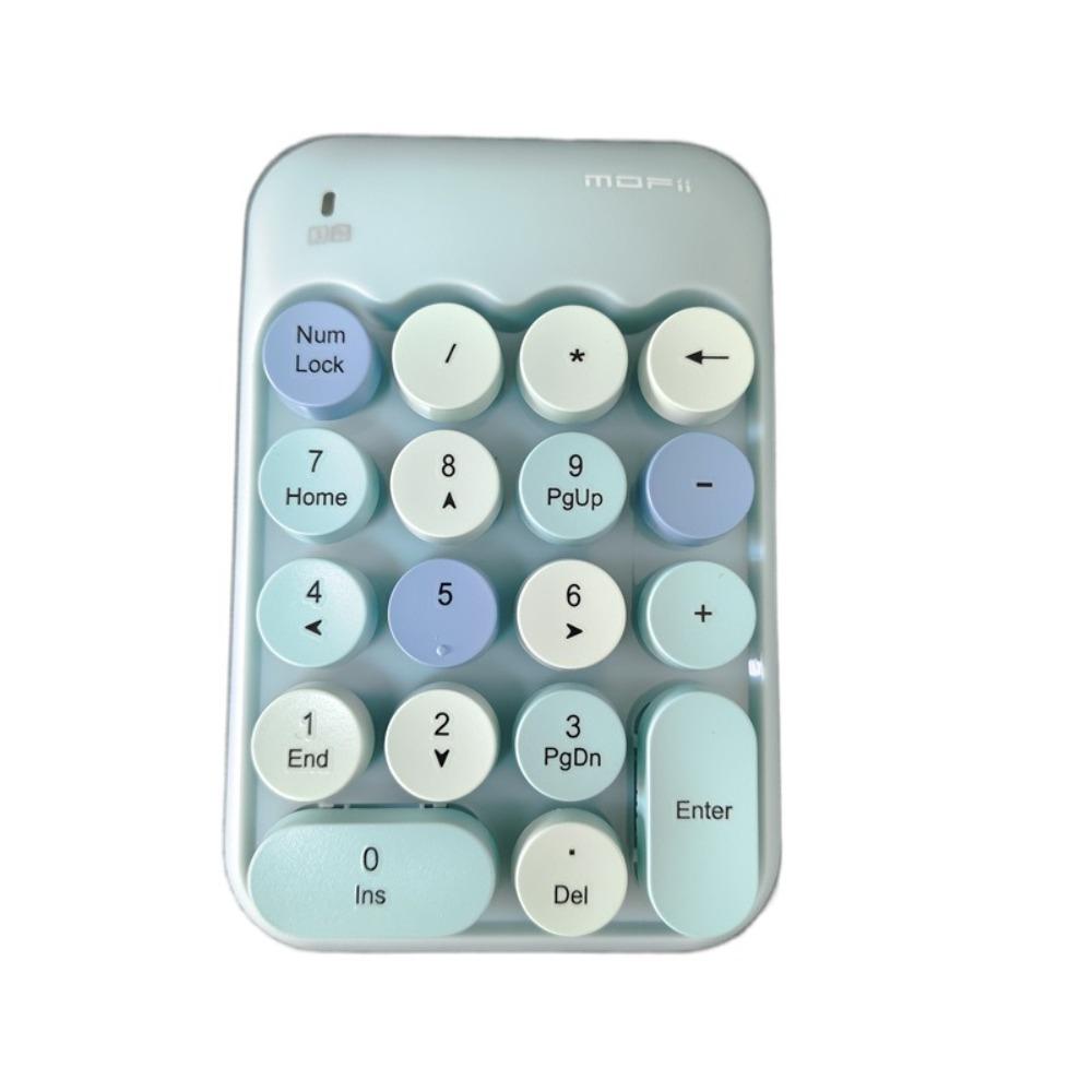 Rechargeable Digital Keyboard Colorful Accounting Keyboard Mini Portable Keypad  Office