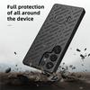 For Samsung Galaxy S25 Ultra Case PC+TPU Sliding Screen Cover Kickstand Phone Shell with Clip
