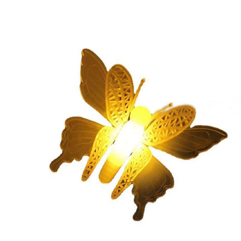 

Outdoor Camping Tent Ambient Lighting, Christmas Holiday Butterfly Lights, Courtyard Decorative Lights One Size білий