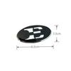 UQQV8 3D Aluminium Car Steering Wheel Center Emblem Badge Sticker Decal For KIA K2 K3 K5 KX5 GT Forte Rio Optima Sorento Accessories
