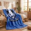 Sheffield Wednesday Theme Fleece Blanket Cozy Soft Plush Blanket For Bedroom Couch Travel