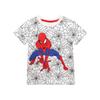 Children's Wear Baby Spider-Man Casual White Half Sleeve T-shirt
