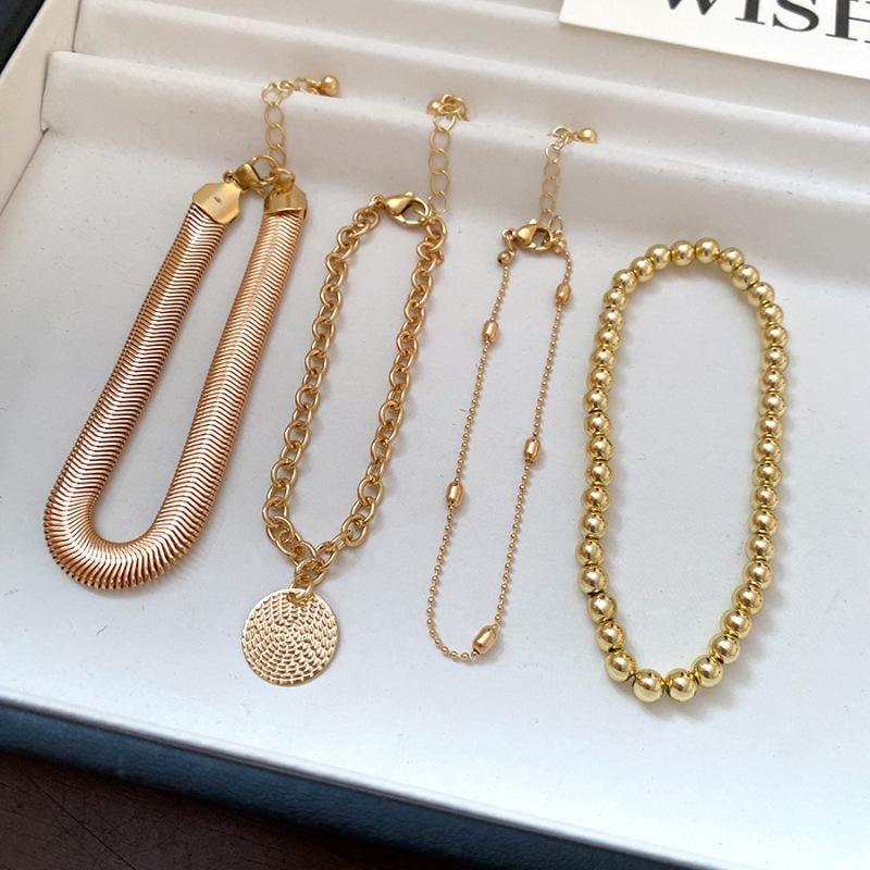 Европейский и американский металлический браслет-цепочка с инкрустацией бриллиантами - Модный, Роскошный, Универсальный браслет