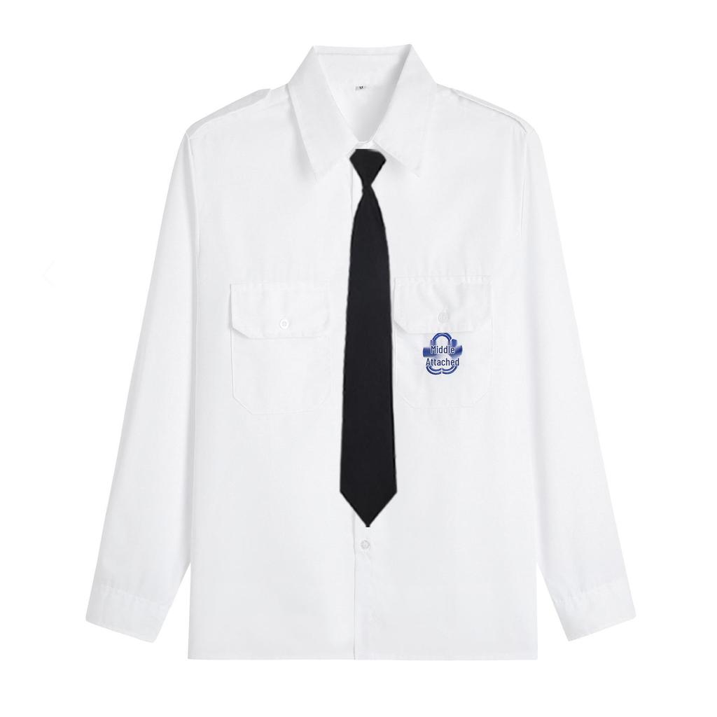 Taiwan High School Uniform Set: Women's JK Short-Sleeve & Long-Sleeve Plus Size Academy Style Graduation Outfit