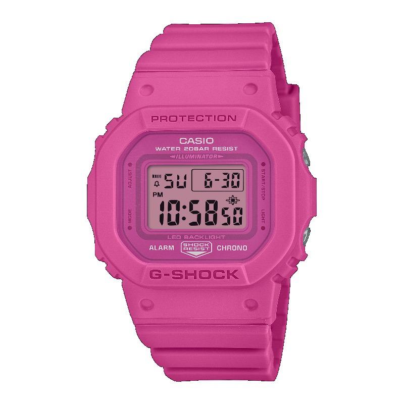 Casio G-SHOCK Men s Resin 200M Water Resistant Shock Resistant Alarm Quartz Watch GMD-S5610PK-4 красный