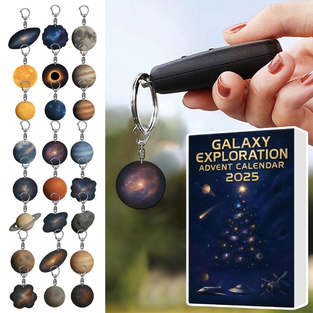 The Countdown Calendar Includes 24 Gifts, Countdown Calendar, And Surprise Keychain