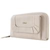 Chloe Paraty Portfel 3P0375-043 Zapinany na zamek NUDE RÓŻOWY różowa skóra Kobiety Używany