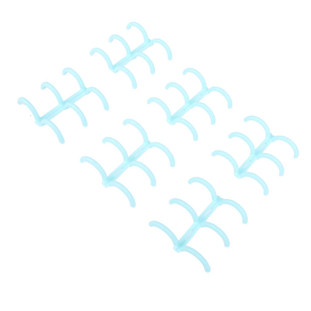 50 Stück Kammbinde-Rücken 16mm 3 Ringe A4 PP Buchbinde-Rücken für Berichte Präsentationen Hellgrün