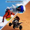 Dirt Bike Goggles 2Packs Motorcycle ATV UV Motocross Off Road Riding Helmet MX Goggles For Adult Youth Kids