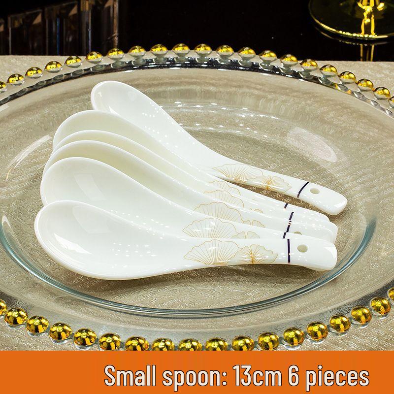 Jingdezhen Light Luxury Ceramic Dinnerware Set