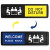Clear Communication Privacy Sign Sliding Door Sign Sturdy Do Not Disturb Sign  Bathroom