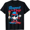 Baseball Life Style 101 Appare Drip Baseball T-Shirt Unisex T-Shirt