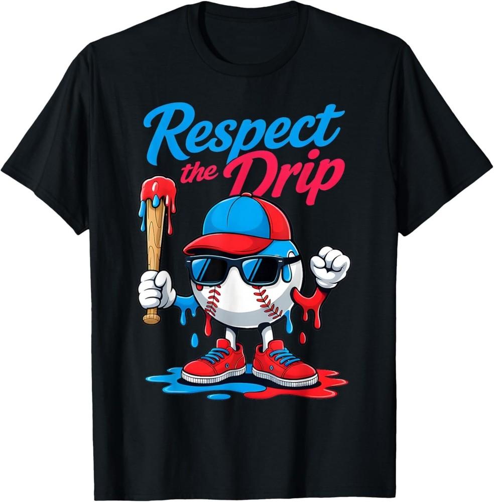 Baseball Life Style 101 Appare Drip Baseball T-Shirt Unisex T-Shirt XXXXL