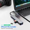 8 In 2 USB C HUB USB 3.0 Type C Docking Ststion 5Gbps High Speed Transmission USB Splitter Type C To USB OTG Adapter