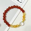 8mm Agate Beaded Bracelet for Women Natural Stone Bracelets Semi-Precious Gemstones Bangle DIY Jewelry Gifts