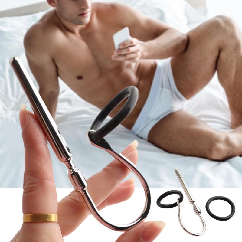 Penis Beads Urethral Dilators Sound Plug Horse Eye Sticks Insert Stimulation Stainless Steel Beads Male Masturbator Sex Toys