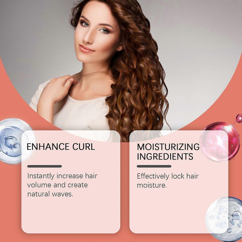 Sea Salt Hair Styling Spray Sea Salt Elastic Curls Easily Set To Enjoy Fashionable Curly Hair Style1