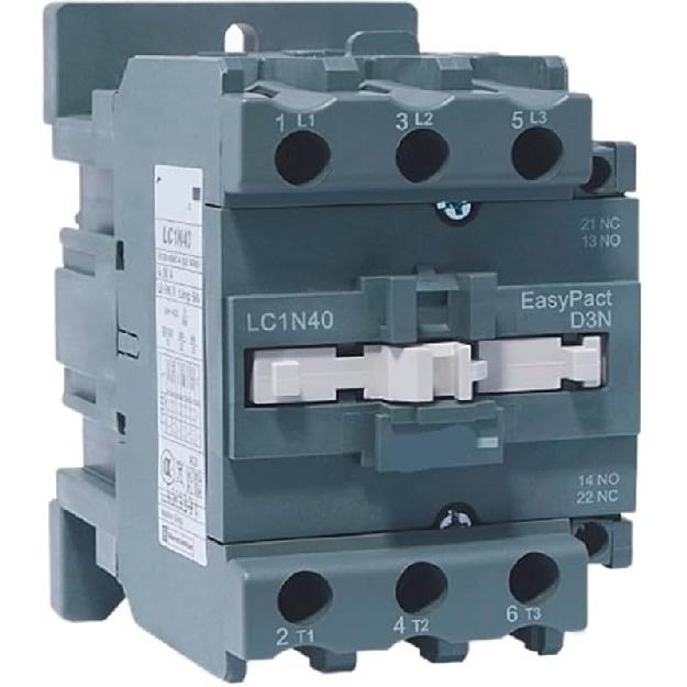 AC contactor LC1N40M5N CJX2-4011CC5 AC220V 110V 380V 24V 36V (Size : AC380V LC1N40Q5N)