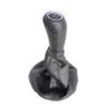 Leather Dust Cover for 5Speed Manual Transmission Shift Knob Designed for Fiat PUNTO 188 MK2 to Protect Agat Dust and Wear