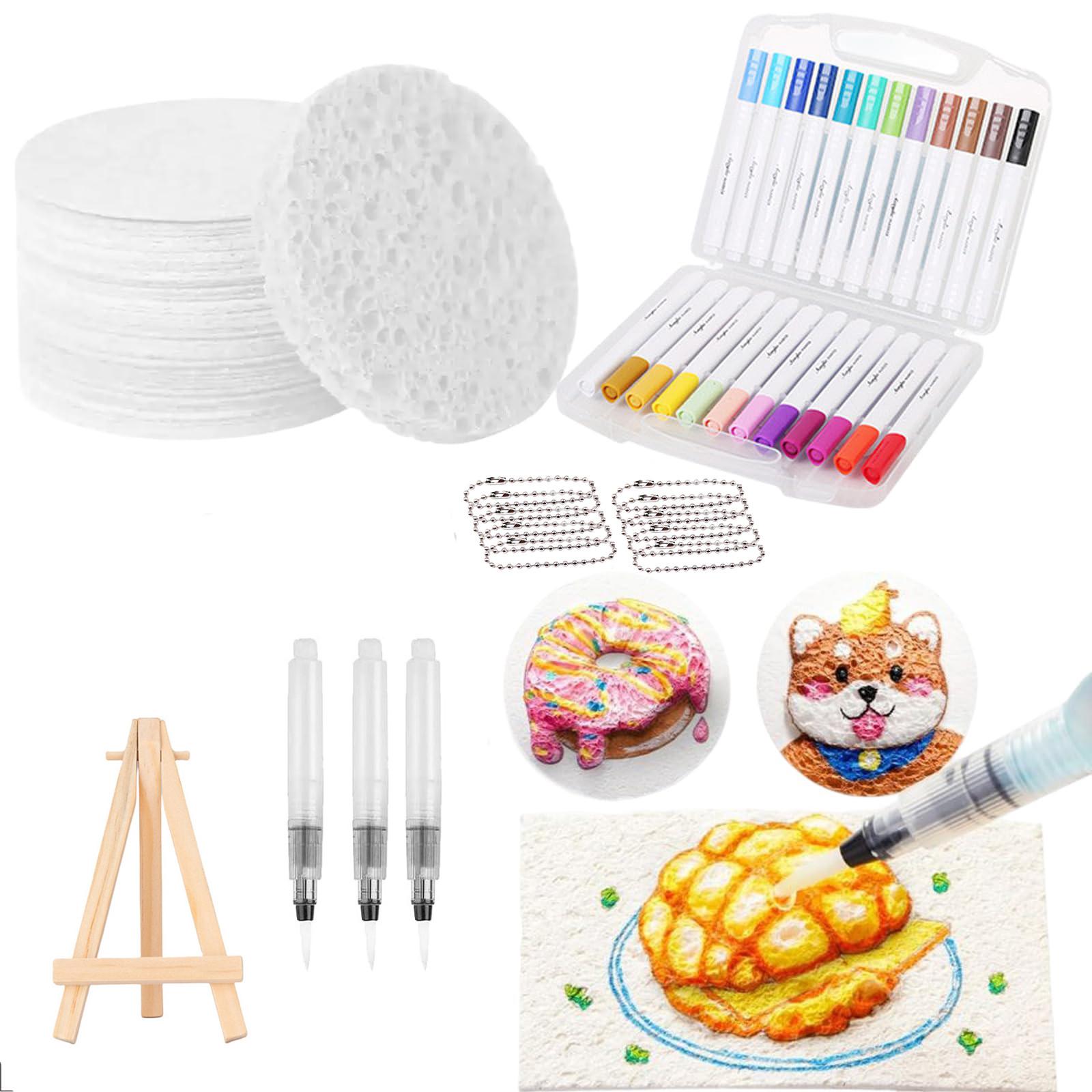 

Краска, Губка для 3D-рисования на холсте, Набор для рисования текстур с рисунком попкорна, Кисть для рисования пузырьками своими руками, Художественные принадлежности 5 мл One Size