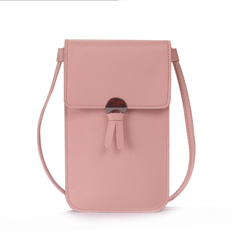 Mini Crossbody Bags for Women PU Leather Shoulder Purses and Handbags for Girls Ladies Phone Simple Solid Bag