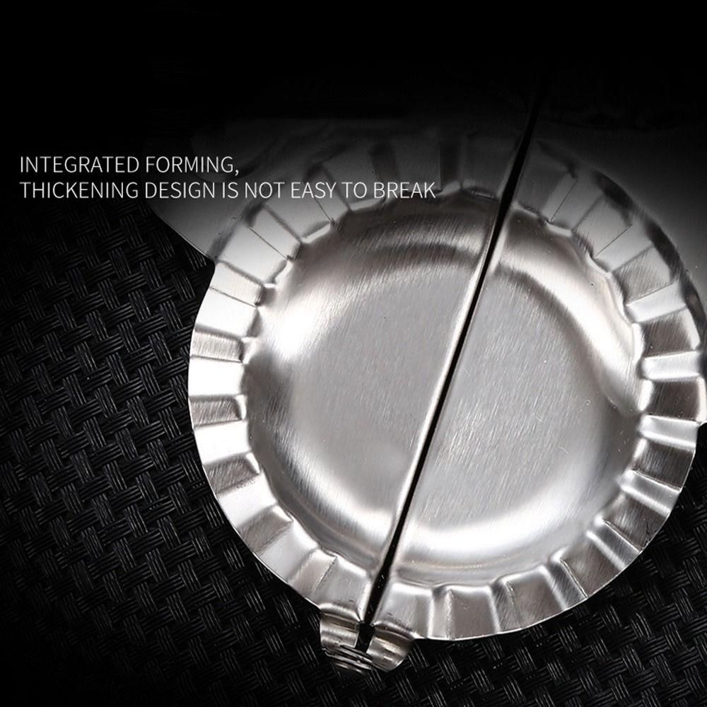 Gezacktes Design Jiaozi Pressformen mit Griff Manuelle Ravioli-Teigblätter Restaurant